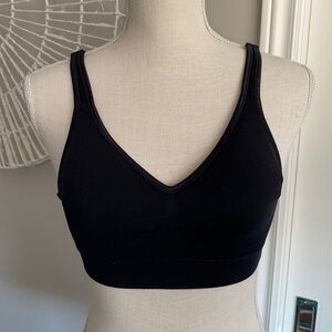 Black Bow - Seamless Bra in Black​​​​​​​​​​​​